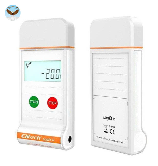 Máy ghi nhiệt độ dùng một lần Elitech LogEt 6 PT (-85℃~50℃, 30 ngày, 16.000 điểm)
